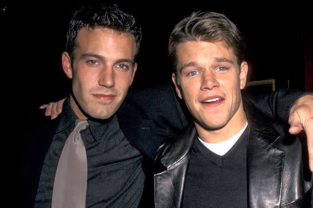 <p>Ron Galella, Ltd./Ron Galella Collection via Getty</p> Ben Affleck and Matt Damon