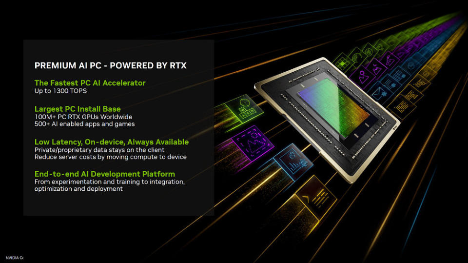Slides from NVIDIA RTX for Windows AI event