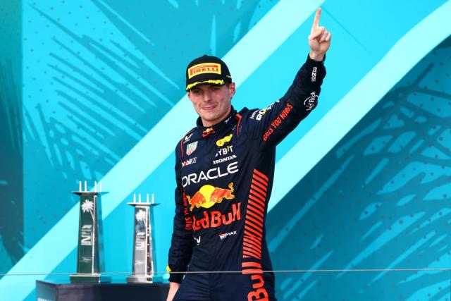 Verstappen's tyre gamble pays off with Miami win