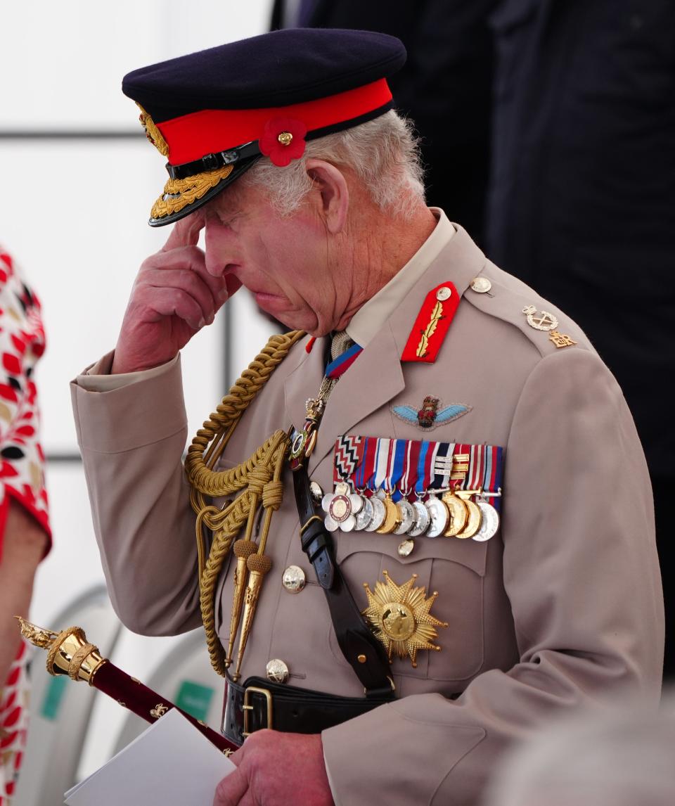 The King reportedly wants a good relationship with all of his grandchilren (Jane Barlow/PA Wire)