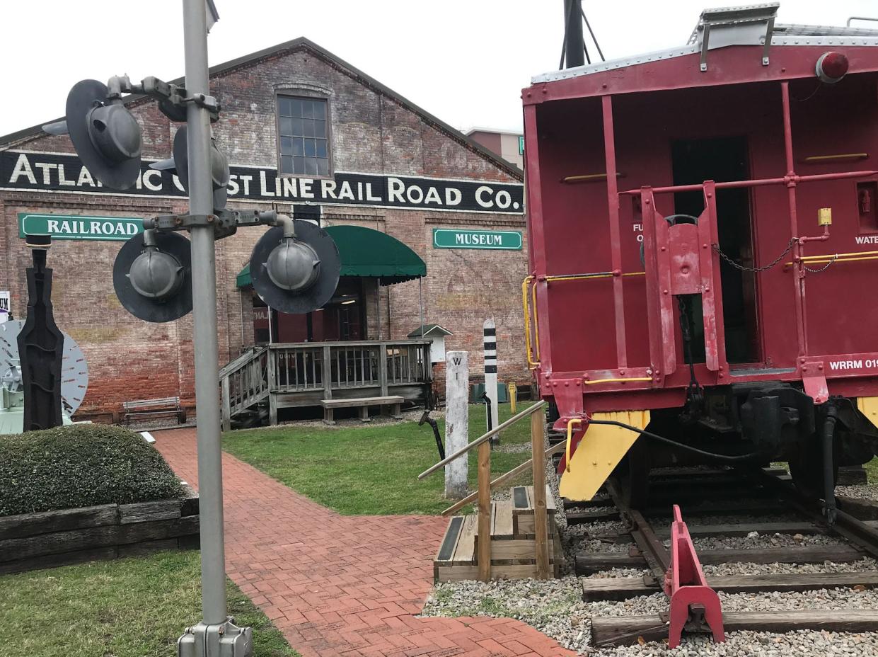 The Wilmington Railroad Museum on Nutt Street downtown.