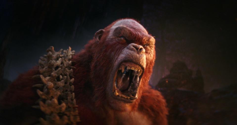 The Scar King is the new baddie of “Godzilla x Kong.” ©Warner Bros/Courtesy Everett Collection