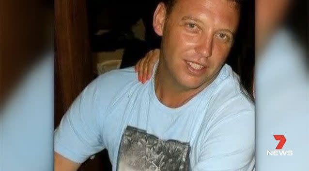 Bash victim Ryan Ball. Picture: 7 News