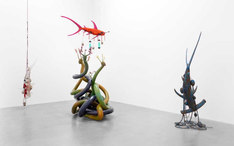 Ashley Bickerton, Ornamental Hysteria - Credit: © Victor Mara Ltd, photo Prudence Cuming Associates