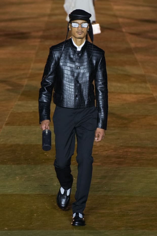 Louis Vuitton Vers Fashion Week Varsity Jacket