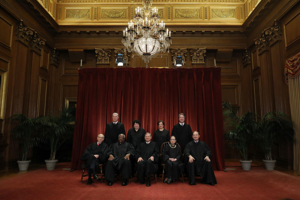 The Supreme Court will be the final word on President Donald Trump's sweeping arugments about presidential power. (Photo: Chip Somodevilla via Getty Images)