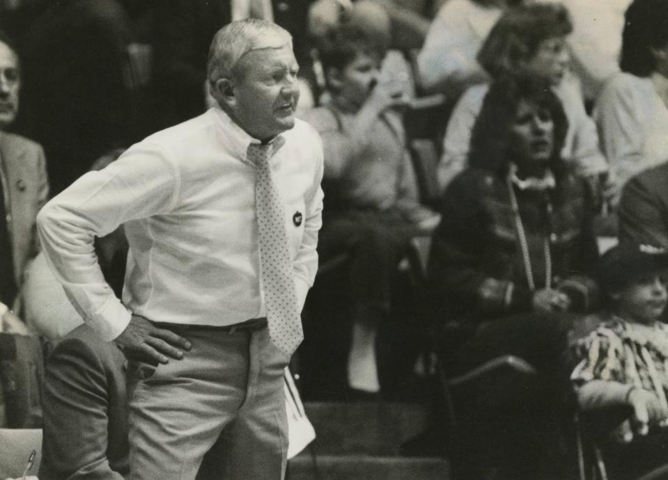 Coach Charlie Spoonhour, March 15, 1990