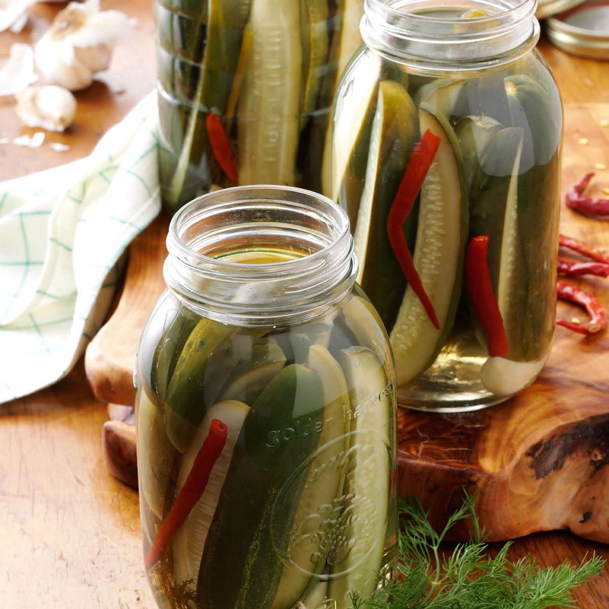 Grandma's Dill Pickles