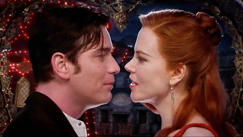 Ewan McGregor and Nicole in Moulin Rouge! Photo: 20th Century Fox