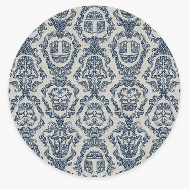 Star Wars Toile Blue Rug