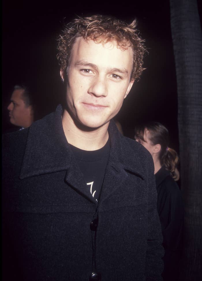 Closeup of Heath Ledger