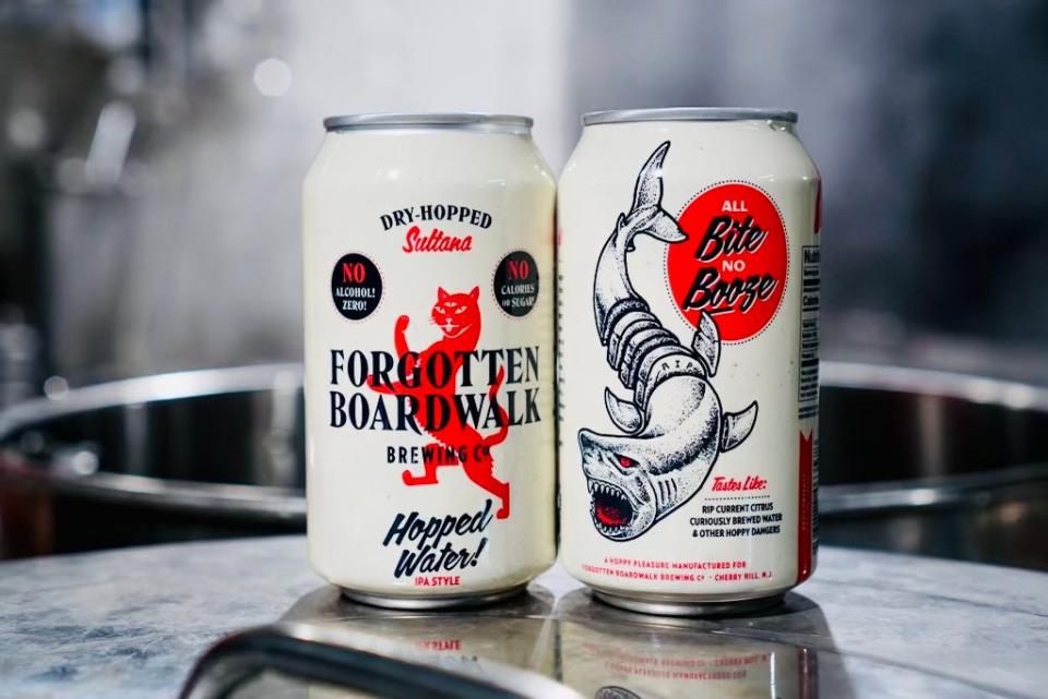 Development of Hopped Water began in earnest in May 2022, with the Forgotten Boardwalk team going through between 25 and 35 test batches before settling on a final product.