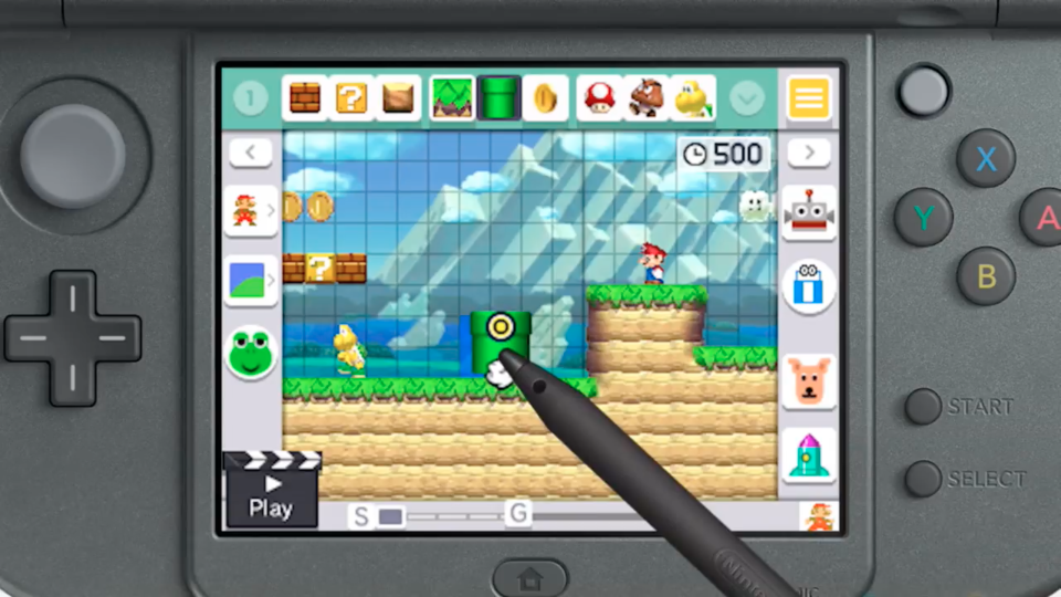 Super Mario Maker for Nintendo 3DS