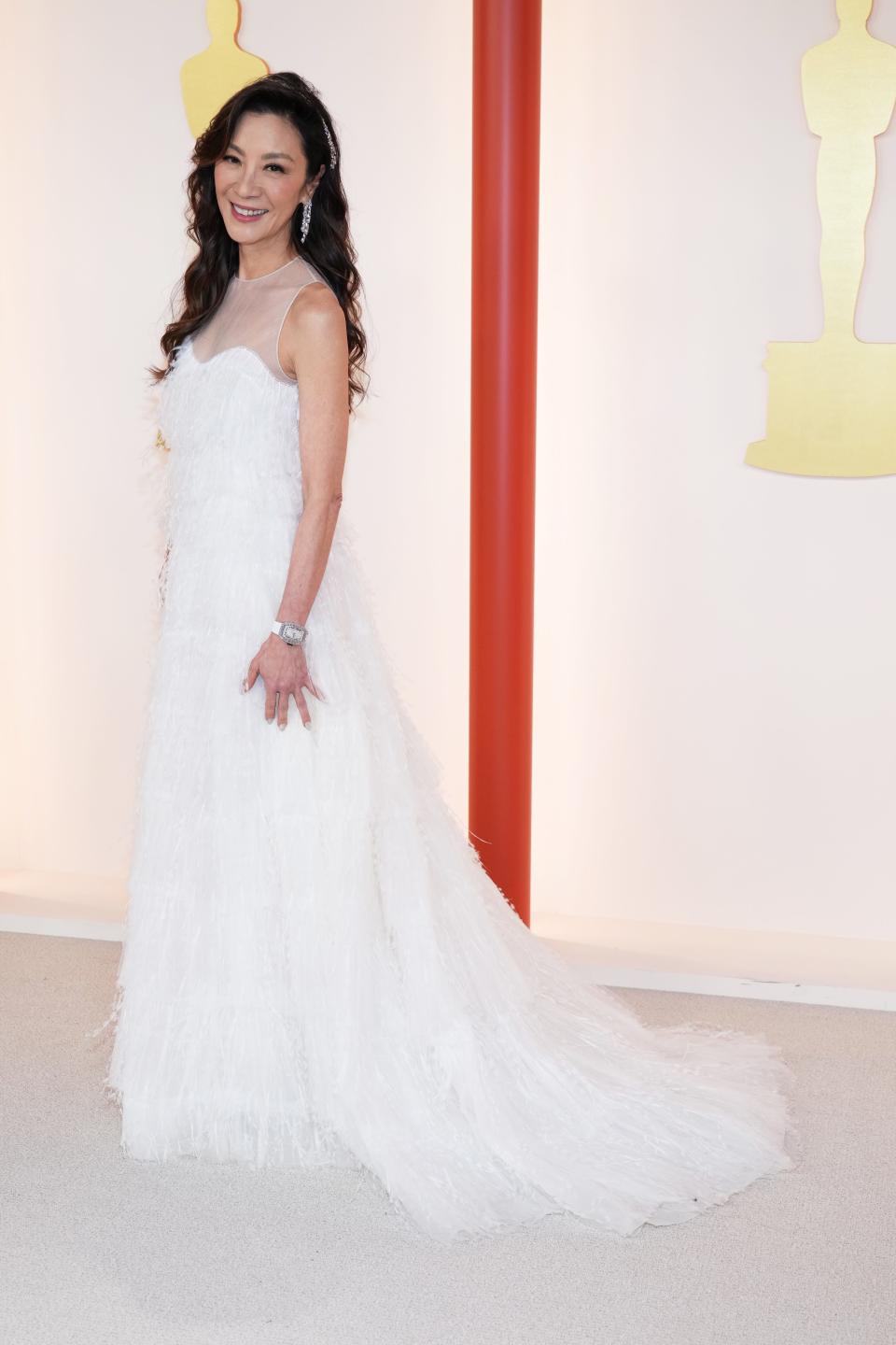 Michelle Yeoh attends the 95th Annual Academy Awards on March 12, 2023 in Hollywood, California.