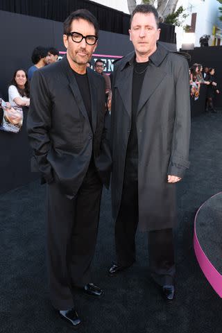 <p>Eric Charbonneau/Getty</p> Trent Reznor (L) and Atticus Ros