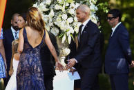 Cristiano Ronaldo, padrino y 'rompecorazones' en la boda (y bautizo) del año en Portugal