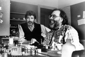 George Lucas (L) and Francis Ford Coppola.