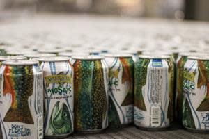The Mosaic hops play the feature role in the bittering, aroma, and dry-hop additions of this golden, hazy brew, leaving complex citrus, herbal, and stone fruit notes with a clean, crisp finish.