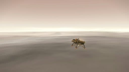 InSight must survive tense entry into Mars' atmosphere, traveling at a speed of 12,300 miles (19,800 kilometers) per hour and swiftly slowing to just five mph (eight kph)