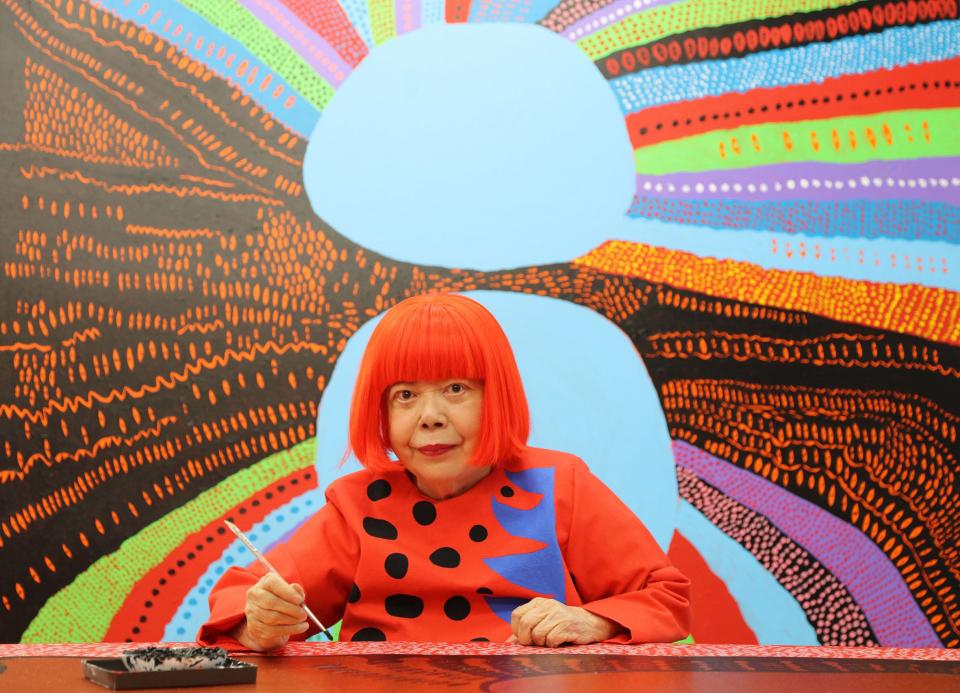 Japanese artist Yayoi Kusama (Ota Fine Arts/ David Zwirne/PA) (PA Media)