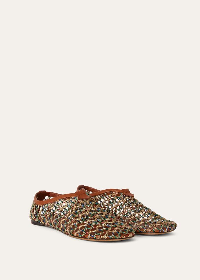 <p><a href="https://us.loropiana.com/en/p/resort-selection/woman/floaty-flat-moccasin-slipper-FAO1549" rel="nofollow noopener" target="_blank" data-ylk="slk:Shop Now;elm:context_link;itc:0;sec:content-canvas" class="link ">Shop Now</a></p><p>Floaty Flat Moccasin Slipper</p><p>Loro Piana</p><p>$1275.00</p>