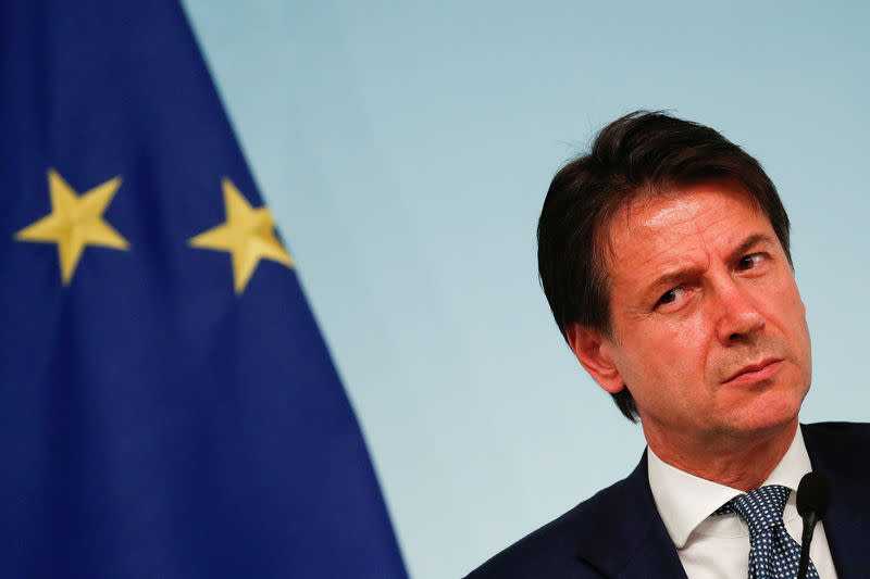 Il premier Giuseppe Conte (REUTERS/Alessandro Bianchi/File Photo)