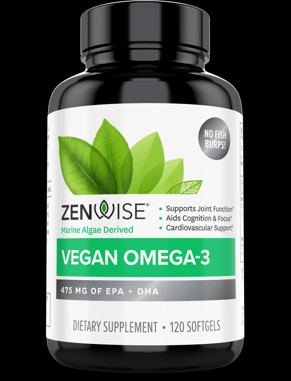 Zenwise Vegan Omega-3, Best supplements for men