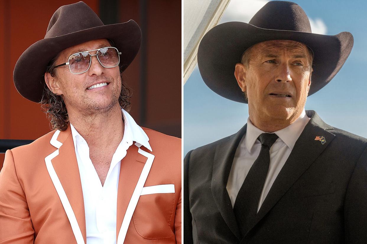 Matthew McConaughey and Kevin Costner, Yellowstone