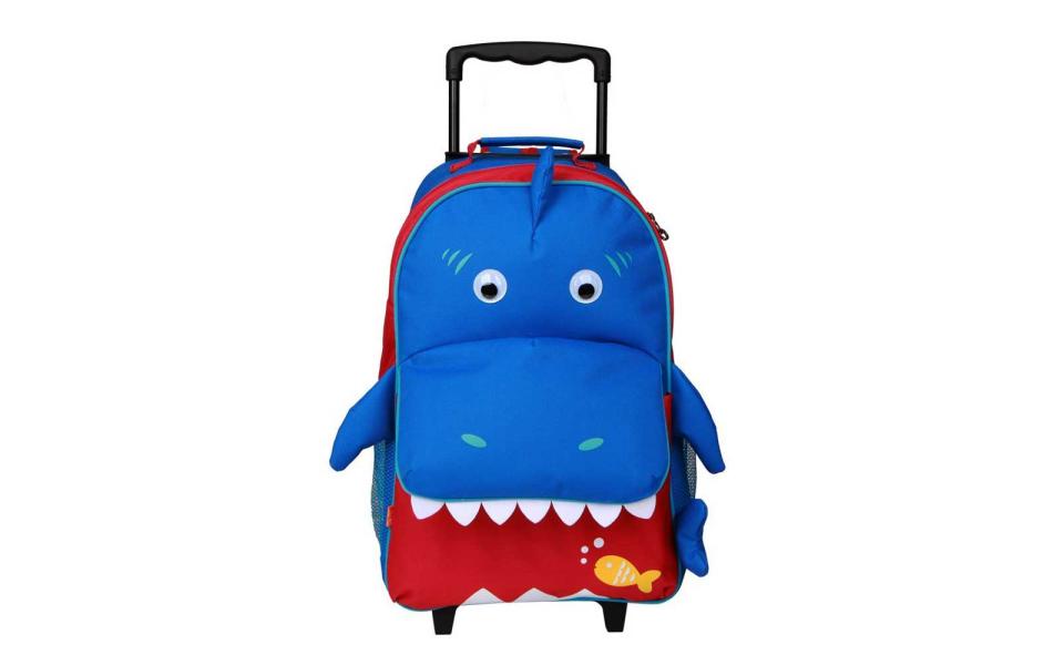 Yodo Convertible 3-way Kids’ Rolling Luggage in Shark