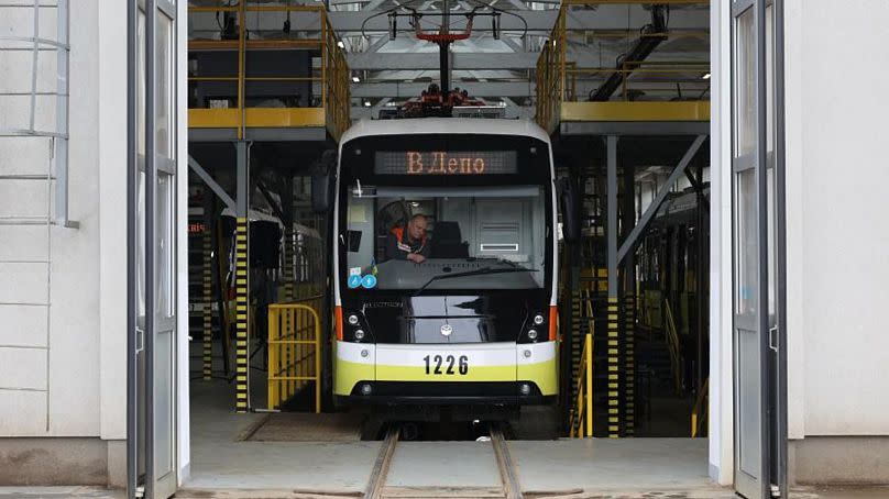 Leópolis pudo comprar nuevos tranvías gracias a un proyecto de transporte público urbano sostenible en Ucrania facilitado por un préstamo del BEI de 200 millones de euros.