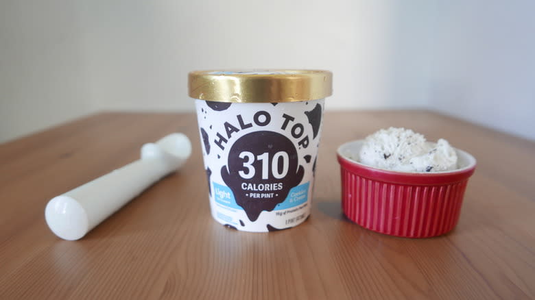 Halo top ice cream