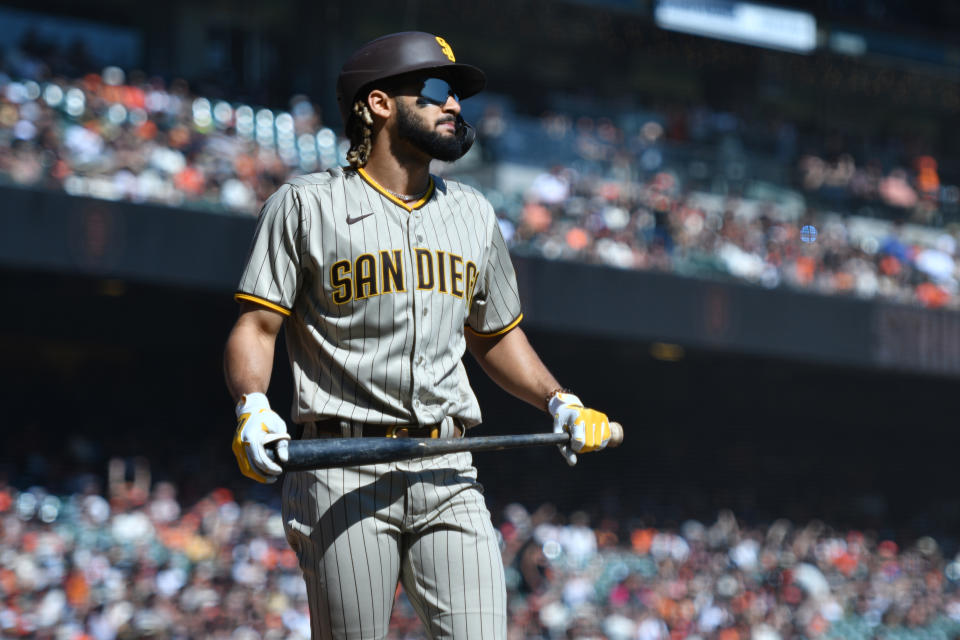 Fernando Tatis Jr. with the Padres.