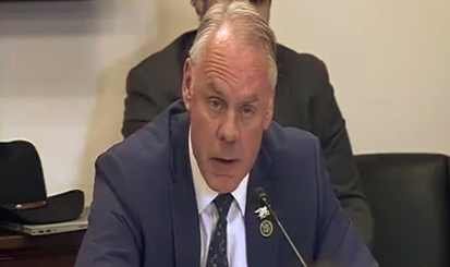  Rep. Ryan Zinke grills Interior Secretary Deb Haaland (Photo/YouTube screenshot)