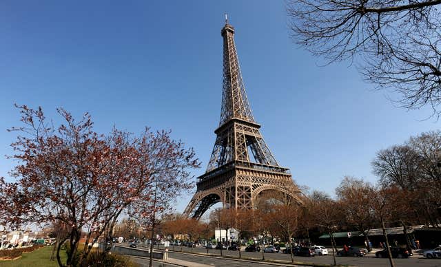 The Eiffel Tower in Paris