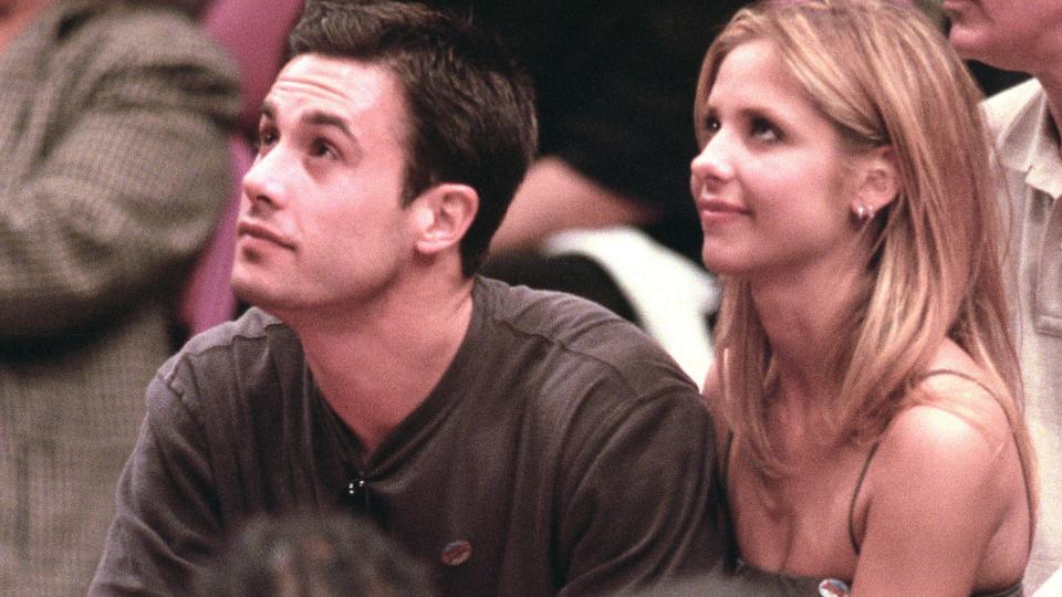 Sarah Michelle Gellar and Freddie Prinze Jr