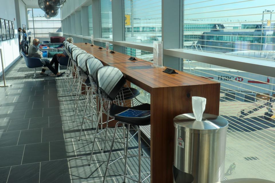 Amex Centurion Lounge JFK Airport