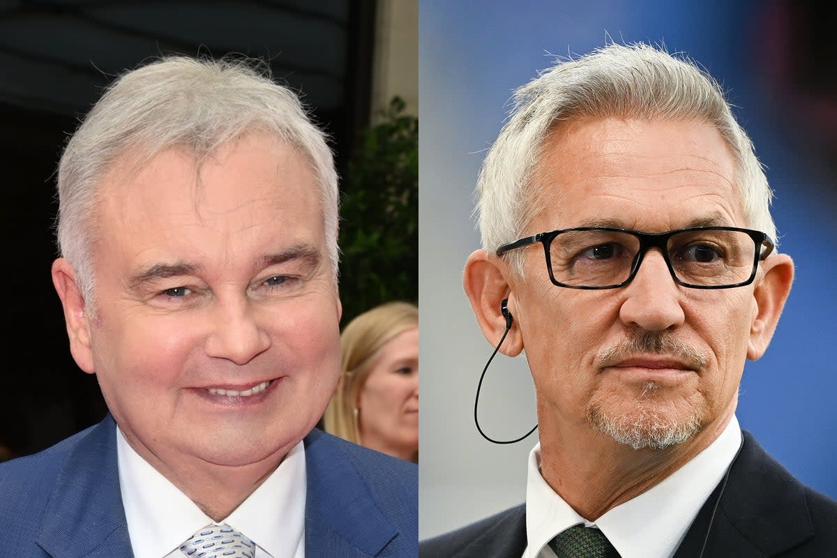 Eamonn Holmes claims the BBC once plotted to replace him with Gary Lineker (Getty)