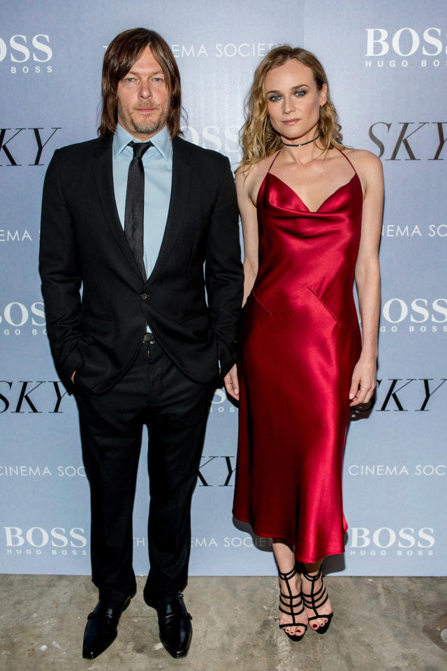 Diane Kruger, 45, & Norman Reedus, 52, are engaged after four years of  dating & secretly welcoming baby girl