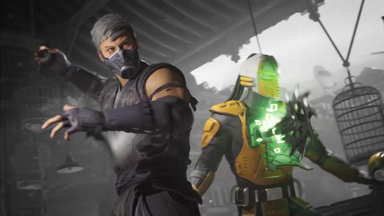  Screenshot of Mortal Kombat 1 Lin Kuei trailer 