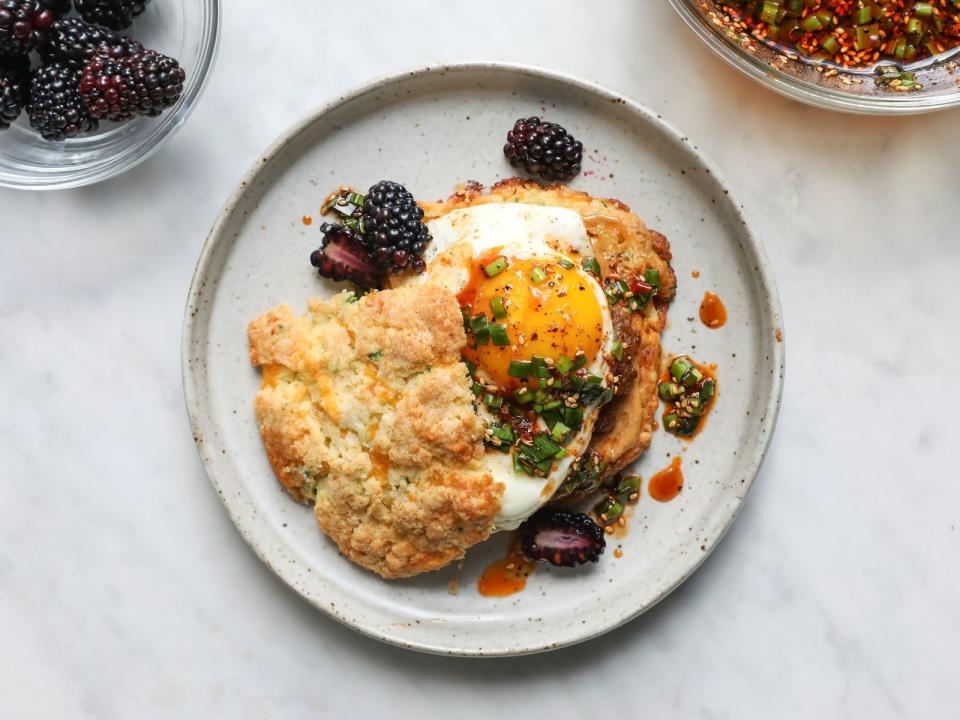 Szechuan-Style Breakfast Biscuits