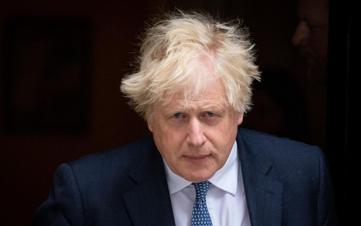 Boris Johnson said on Wednesday it was his 'duty' to attend certain Downing Street parties - TOLGA AKMEN/EPA-EFE/Shutterstock 