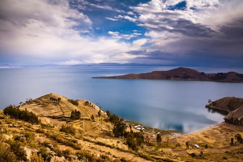 Lake Titicaca, the highest large lake on the planet - Credit: ANDRAS JANCSIK