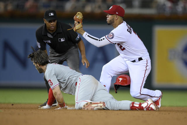 Phillies rally past Nationals, 5-2, as Bryce Harper, Odúbel