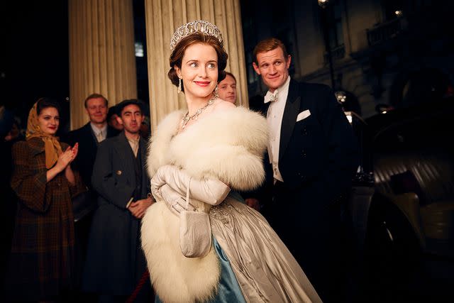 <p>Courtesy Netflix</p> Claire Foy as Queen Elizabeth in the early seasons of The Crown