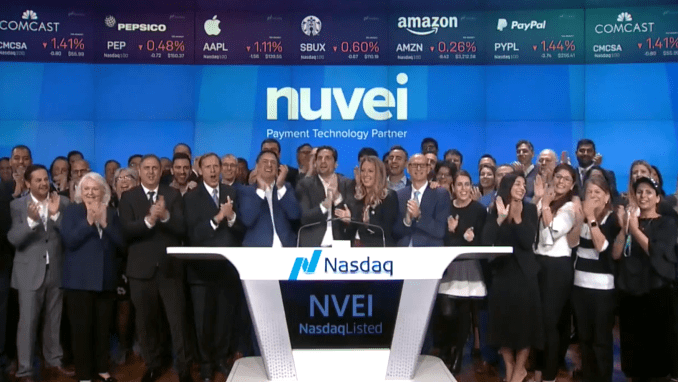 Nuvei Opens on Nasdaq in 2021