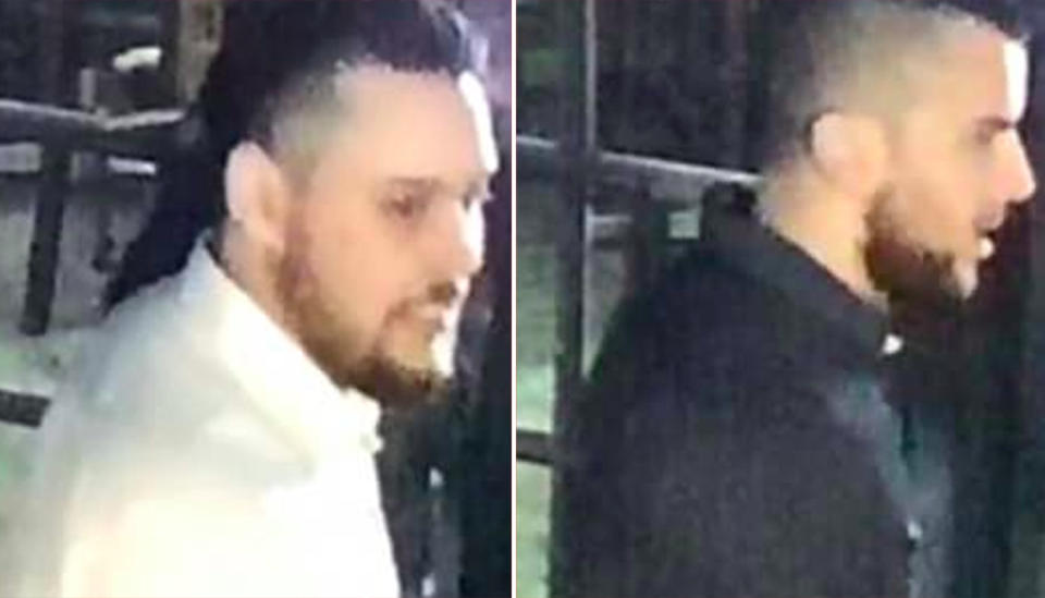 Victoria Police believe these men are potential witnesses and are urging them to come forward with information. Source: Victoria Police