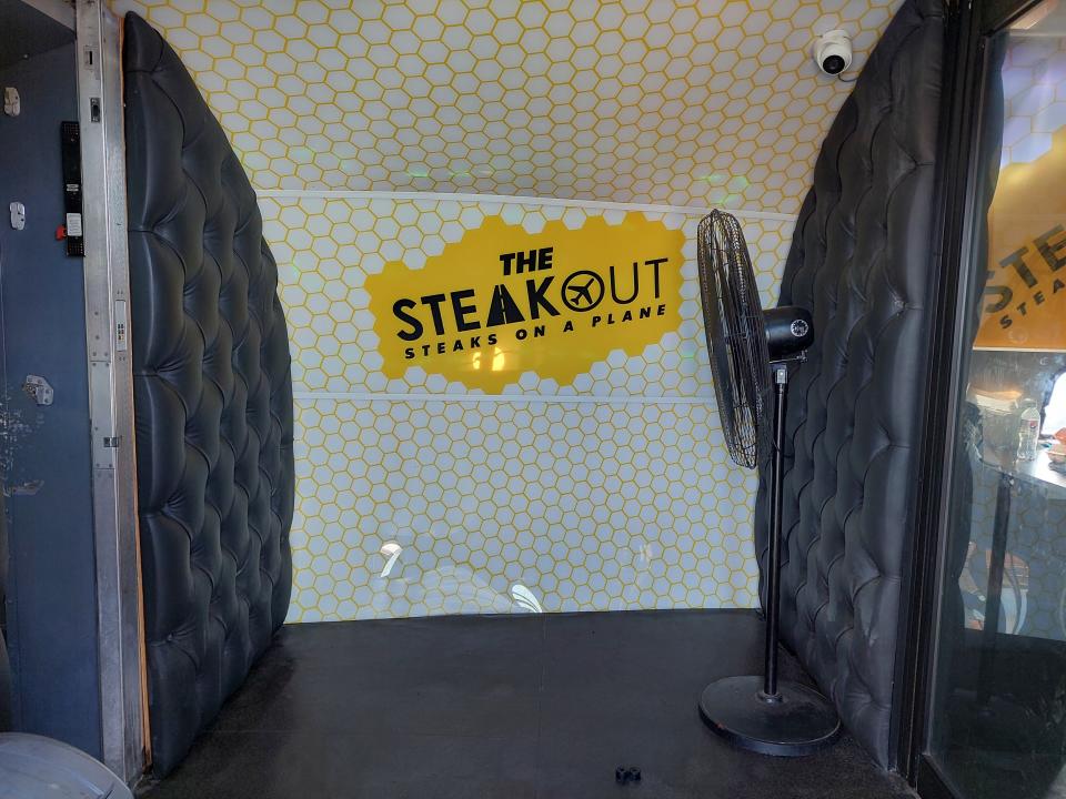 Steaks on a Plane the Steakout restaurant Bolton