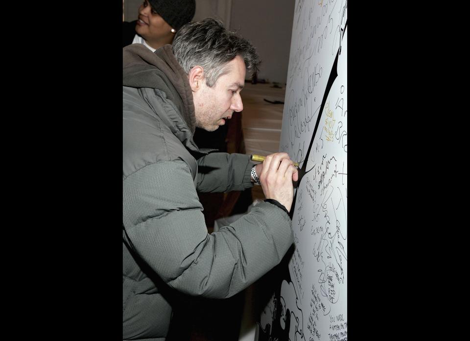 NEW YORK - FEBRUARY 25: Adam Yauch of the Beastie Boys attends the 35th anniversary of the Addidas superstar sneaker honoring the life of Jam Master Jay at Skylight Studios on February 25, 2005 in New York City. (Photo by Paul Hawthorne/Getty Images)