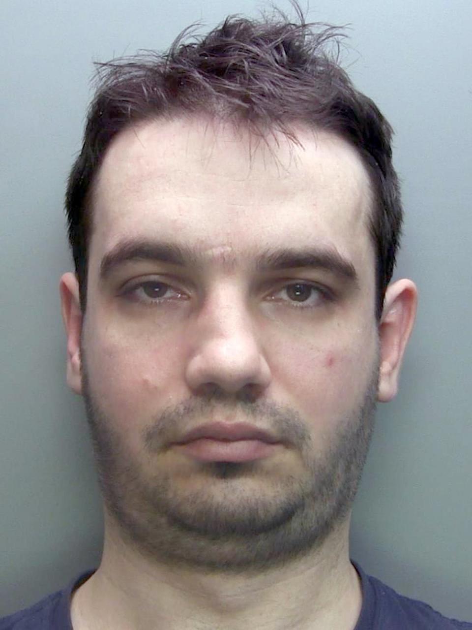Ion Ciucur, 30, of Gretna, Dumfries and Galloway, Scotland, who received five years and eight months imprisonment at the Old Bailey in London (Metropolitan Police/PA Wire)