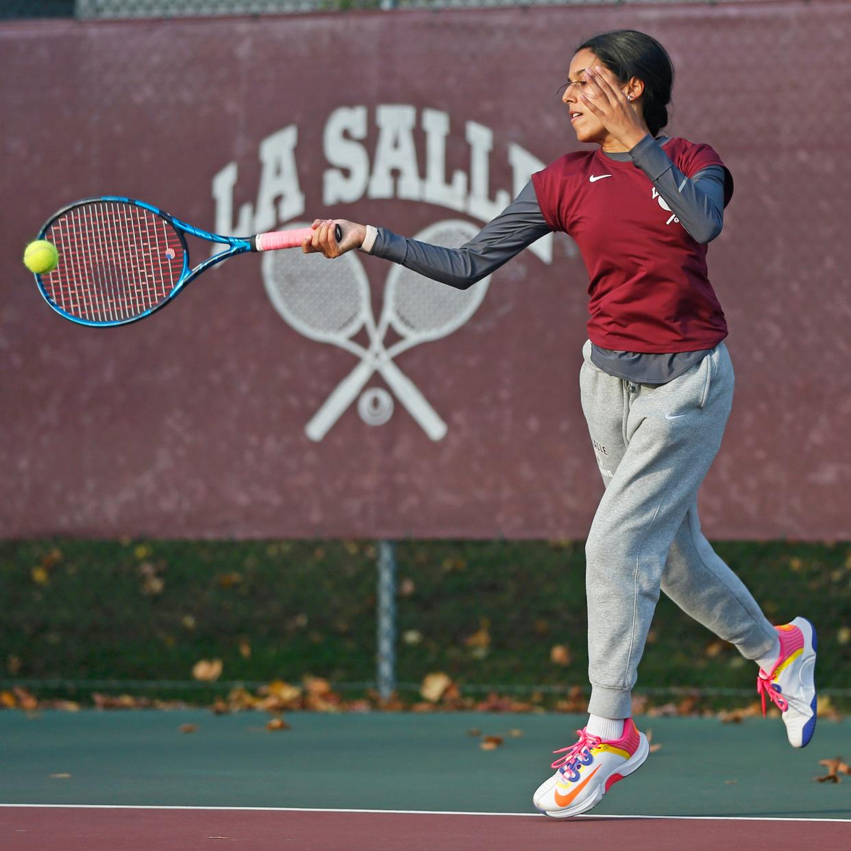 Alisha Chowdhry, La Salle girls tennis
